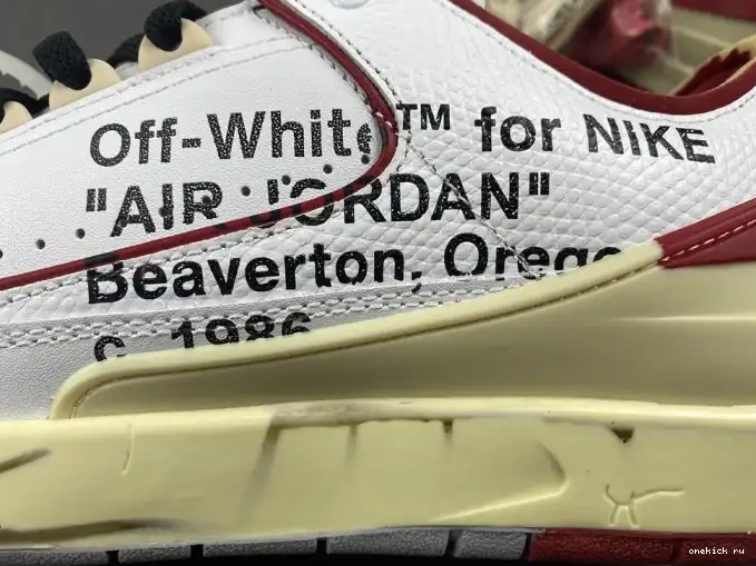 Rep Onekick Jordan SP Low Off-White Retro Red 2 White DJ4375-106 0414